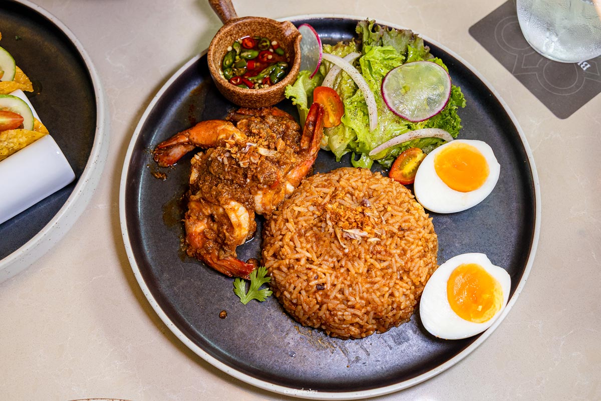 ข้าวผัดมันกุ้ง